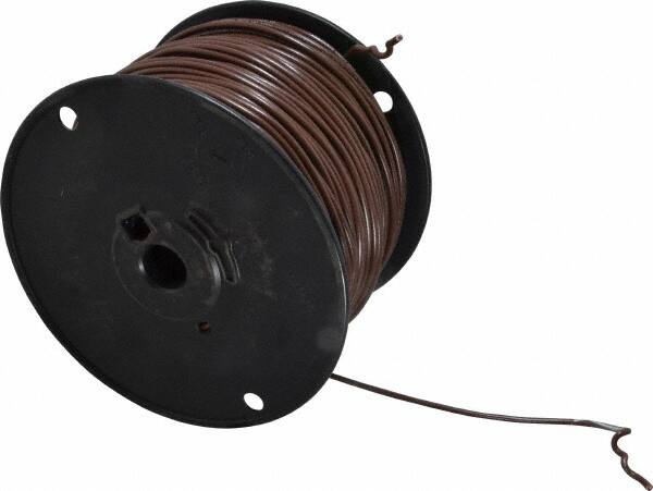 Southwire - 16 AWG, 26 Strand, Brown Machine Tool Wire - PVC, Acid, Moisture and Oil Resistant, 500 Ft. Long - Makers Industrial Supply