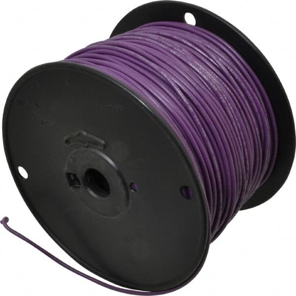 Southwire - 16 AWG, 26 Strand, Purple Machine Tool Wire - PVC, Acid, Moisture and Oil Resistant, 500 Ft. Long - Makers Industrial Supply