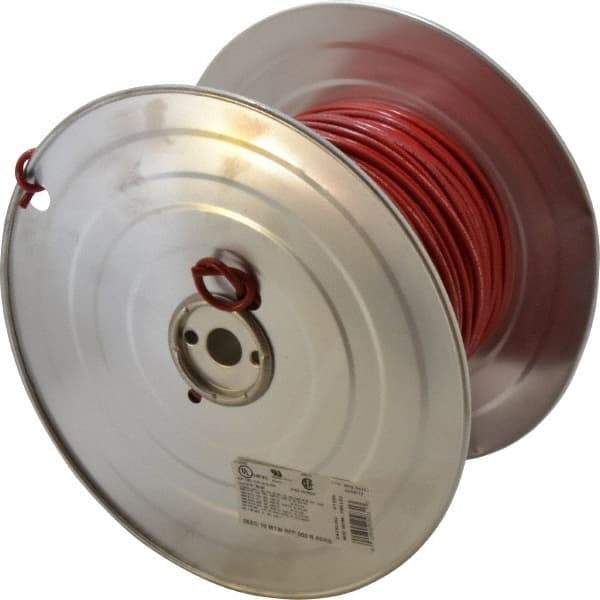 Southwire - 10 AWG, 105 Strand, Red Machine Tool Wire - PVC, Acid, Moisture and Oil Resistant, 500 Ft. Long - Makers Industrial Supply