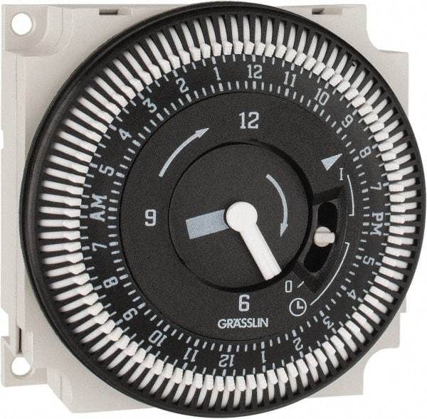 Intermatic - 24 hr Indoor Analog Electromechanical Timer - 15 On/Off per min, 120 VAC, 50/60 Hz, - Makers Industrial Supply