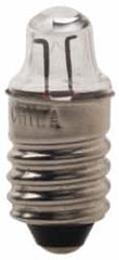 Value Collection - 0.5625 Watt, 2.25 Volt, Incandescent Miniature & Specialty TL3 Lamp - Miniature Screw Base, 0.01 to 0.999 Equivalent Range, Warm (1,000 to 3,000), Dimmable, 1" OAL - Makers Industrial Supply