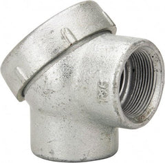 Thomas & Betts - 1-1/2" Trade, Iron Threaded Angled Rigid/Intermediate (IMC) Conduit Elbow - Noninsulated - Makers Industrial Supply