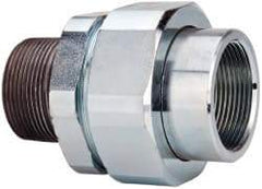 Thomas & Betts - 1-1/2" Trade, Steel Threaded Straight Rigid/Intermediate (IMC) Conduit Male Union - Noninsulated - Makers Industrial Supply