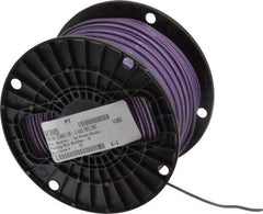 Southwire - THHN/THWN, 14 AWG, 15 Amp, 500' Long, Stranded Core, 19 Strand Building Wire - Purple, Thermoplastic Insulation - Makers Industrial Supply