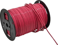 Southwire - THHN/THWN, 10 AWG, 30 Amp, 500' Long, Stranded Core, 19 Strand Building Wire - Red, Thermoplastic Insulation - Makers Industrial Supply