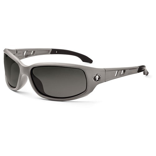 Valkyrie Smoke Lens Matte Gray Safety Glasses - Makers Industrial Supply