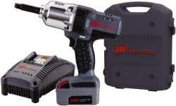 Ingersoll-Rand - 1/2" Drive 20 Volt Pistol Grip Cordless Impact Wrench & Ratchet - 1,900 RPM, 2,300 BPM, 1,100 Ft/Lb Torque, 1 Lithium-Ion Battery Included - Makers Industrial Supply