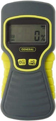 General - Pinless Moisture Meter - Digital LCD Display, Accurate to ±2.5% - Makers Industrial Supply