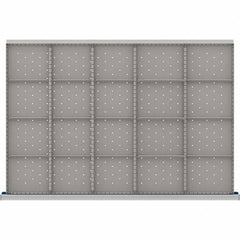 LISTA - 20-Compartment Drawer Divider Layout for 3.15" High Drawers - Makers Industrial Supply