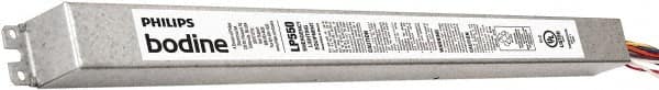 PHILIPS bodine - 1 Lamp, 120-277 Volt, T5, T5HO, T8, 4 Pin Long Compact Fluorescent Emergency Ballast - 0 to 39, 40 to 79 Watt, 390 to 700 Lumens, 90 min Run Time, 2 Inch Long x 18-1/2 Inch Wide x 1-1/4 Inch High - Makers Industrial Supply