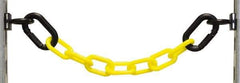 PRO-SAFE - 10' Long Polyethylene Carabiner Loading Dock Kit - Yellow, Black - Makers Industrial Supply