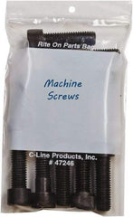 C-LINE - 4 x 10-7/8", 2 mil Self-Seal Reclosable Bags - Clear - Makers Industrial Supply