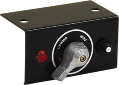 Buyers Products - 3 Position, 50 Amp, Automotive Rotary Switch - On-Off-On Sequence, 1 Switch, Black - Makers Industrial Supply