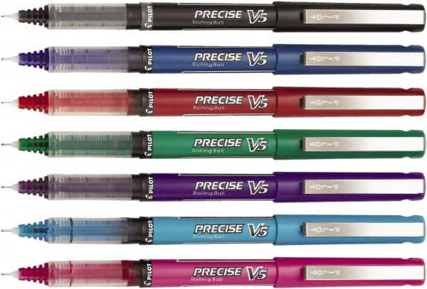 Pilot - Precision Point Roller Ball Pen - Assorted Colors - Makers Industrial Supply