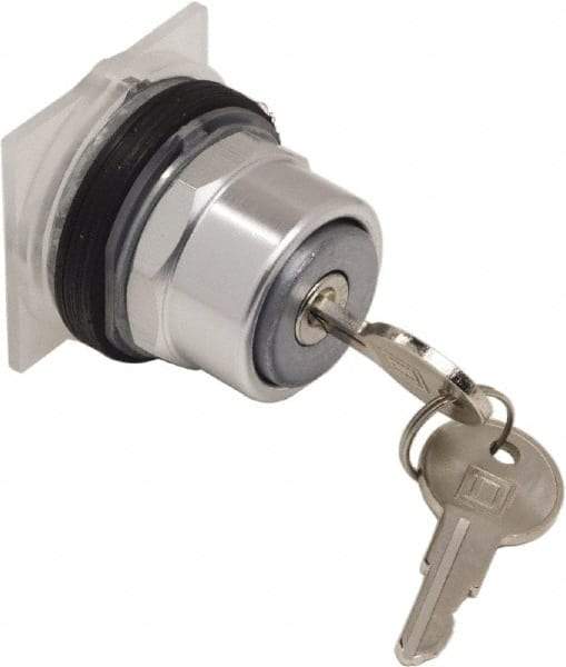 Schneider Electric - 1.18 Inch Mount Hole, Extended Straight, Pushbutton Switch Only - Round, Weatherproof, Dust and Oil Resistant - Makers Industrial Supply