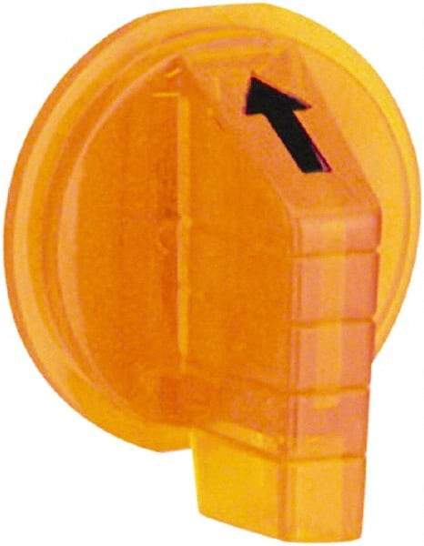 Schneider Electric - 30mm, Amber, Selector Switch Standard Knob - For Use with 9001K Selector Switches and Harmony 9001K/SK/KX Pushbuttons - Makers Industrial Supply