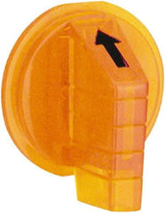 Schneider Electric - 30mm, Amber, Selector Switch Standard Knob - For Use with 9001K Selector Switches and Harmony 9001K/SK/KX Pushbuttons - Makers Industrial Supply