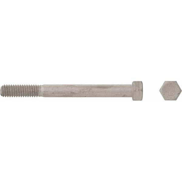 Bowmalloy - 7/16-14, 3" Long Hex Head Cap Screw - Makers Industrial Supply