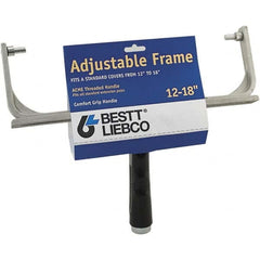 Bestt-Liebco - 12, 18" Wide x 10" Long Adjustable Frame - Plastic Frame - Makers Industrial Supply