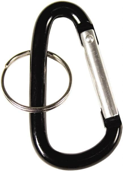 ADVANTUS - 10 Keys, Black Key Chains - 2 1/2" Wide x 3-3/4" Deep x 1-1/2" High - Makers Industrial Supply