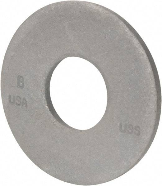 Bowmalloy - 1-1/4" Screw, Grade 9 Steel SAE Flat Washer - 1-3/8" ID x 2-1/2" OD, 11/64" Thick, Bowma-Guard Finish - Makers Industrial Supply