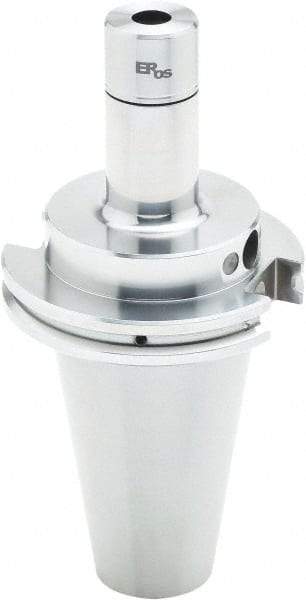 Parlec - 0.04" to 13/32" Capacity, 4" Projection, CAT50 Taper Shank, ERos16 Collet Chuck - 13/32" Shank Diam - Exact Industrial Supply