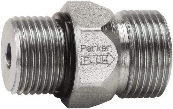 Parker - 30 GPM 1-1/16-12 Inlet Steel Hydraulic Control Valve - 5,000 psi, 1-1/4" Wide x 1.91" Long - Makers Industrial Supply