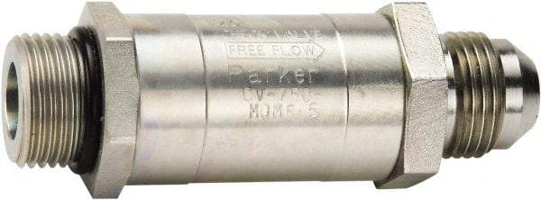 Parker - 50 GPM 3/4-16 Inlet Steel Hydraulic Control Valve - 3,000 psi, 1" Wide x 2.22" Long - Makers Industrial Supply