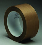 List 5451 1/2" x 36 yds PTFE Glass Cloth Tape - Brown - Makers Industrial Supply