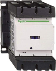 Schneider Electric - 3 Pole, 220 Coil VAC at 50/60 Hz, 150 Amp at 440 VAC, Nonreversible IEC Contactor - Bureau Veritas, CCC, CSA, CSA C22.2 No. 14, DNV, EN/IEC 60947-4-1, EN/IEC 60947-5-1, GL, GOST, LROS, RINA, RoHS Compliant, UL 508, UL Listed - Makers Industrial Supply