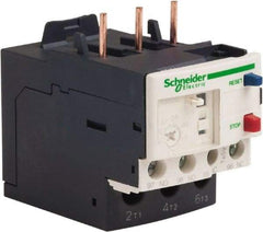 Schneider Electric - 3 Pole, NEMA Size 00-1, 0.63 to 1 Amp, 690 VAC, Thermal NEMA Overload Relay - Trip Class 20, For Use with LC1D09, LC1D12, LC1D18, LC1D25, LC1D32 and LC1D38 - Makers Industrial Supply