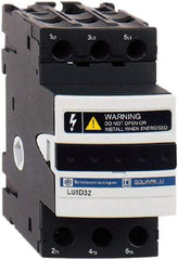 Schneider Electric - 3 Pole, 690 Volt, 25 Amp, DIN Rail Mount Fuse Holder - Compatible with 38mm Long x 45mm Wide and 10mm Diameter Fuse - Makers Industrial Supply