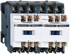 Schneider Electric - 3 Pole, 24 Coil VAC at 50/60 Hz, 9 Amp at 440 VAC, Reversible IEC Contactor - 1 Phase hp: 0.5 at 115 VAC, 1 at 230/240 VAC, 3 Phase hp: 2 at 200/208 VAC, 2 at 230/240 VAC, 5 at 460/480 VAC, 7.5 at 575/600 VAC - Makers Industrial Supply