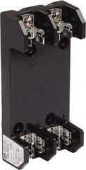 Square D - 2 Pole, 600 Volt, 30 Amp, Surface Mount Fuse Holder - Compatible with H Class Fuse - Makers Industrial Supply