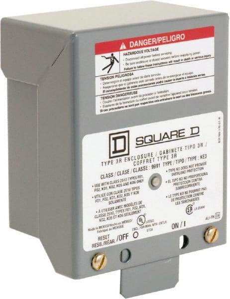 Square D - Starter Enclosure - For Use with Class 2510 Type K Switch - Makers Industrial Supply