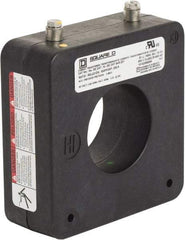 Square D - 200 Amp AC Input, 5 Amp AC Output, Panel Meter Donut Current Transformer - Screw Terminal - Makers Industrial Supply