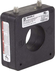 Square D - 100 Amp AC Input, 5 Amp AC Output, Panel Meter Donut Current Transformer - Screw Terminal - Makers Industrial Supply