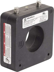 Square D - 300 Amp AC Input, 5 Amp AC Output, Panel Meter Donut Current Transformer - Screw Terminal - Makers Industrial Supply