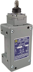 Square D - DPDT, 2NC/2NO, 600 Volt Screw Terminal, Roller Plunger Actuator, General Purpose Limit Switch - 1, 2, 4, 6, 12, 13, 6P NEMA Rating, IP67 IPR Rating - Makers Industrial Supply