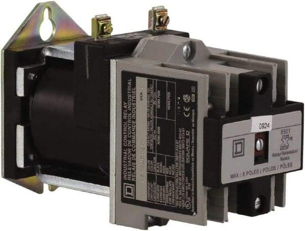 Square D - 2NO, 600 VAC Control Relay - Panel Mount - Makers Industrial Supply