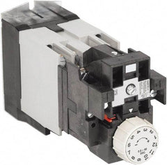 Square D - Time Delay Relay - 5 & 10 Contact Amp, 110 VAC at 50 Hz & 120 VAC at 60 Hz - Makers Industrial Supply