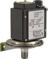 Square D - 4, 13 and 4X NEMA Rated, SPDT, 0.2 to 10 psi, Vacuum Switch Pressure and Level Switch - Adjustable Pressure, 120 VAC, 125 VDC, 240 VAC, 250 VDC, Screw Terminal - Makers Industrial Supply