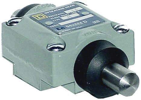 Square D - SPDT, NC/NO, 600 Volt Screw Terminal, Roller Plunger Actuator, General Purpose Limit Switch - 1, 2, 4, 6, 12, 13, 6P NEMA Rating, IP67 IPR Rating - Makers Industrial Supply