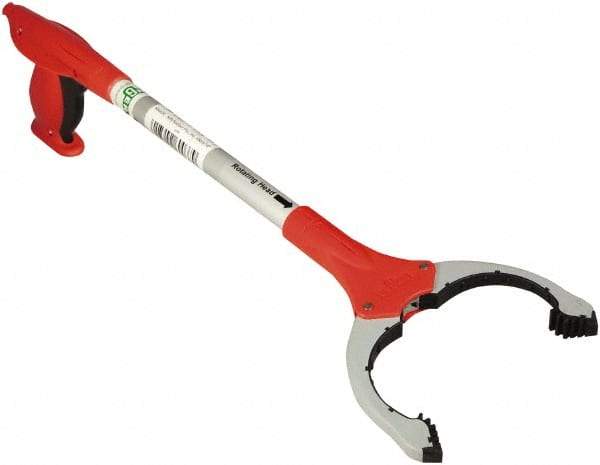 Unger - 18" Long Trash Pick Up Tool - Aluminum - Makers Industrial Supply