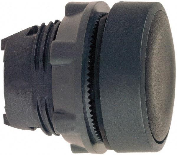 Schneider Electric - 22mm Mount Hole, Flush, Pushbutton Switch Only - Round, Black Pushbutton, Nonilluminated, Momentary (MO) - Makers Industrial Supply