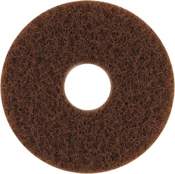 Oreck - Scrubbing Pad - 12" Machine, Brown Pad, Abrasive - Makers Industrial Supply