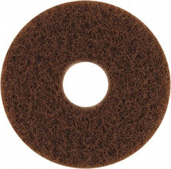 Oreck - Scrubbing Pad - 12" Machine, Brown Pad, Abrasive - Makers Industrial Supply