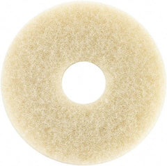 Oreck - Polishing Pad - 12" Machine, Beige Pad, Cotton - Makers Industrial Supply