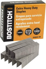 Stanley Bostitch - 0.19" Leg Length, Steel Heavy Duty Stapler Staples - 180 Sheet Capacity, For Use with Bostitch B380HD - Makers Industrial Supply