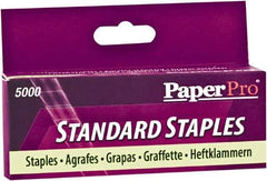 PaperPro - 1/4" Leg Length, Steel Standard Staples - 28 Sheet Capacity, For Use with All Standard Full-Strip Staplers - Makers Industrial Supply